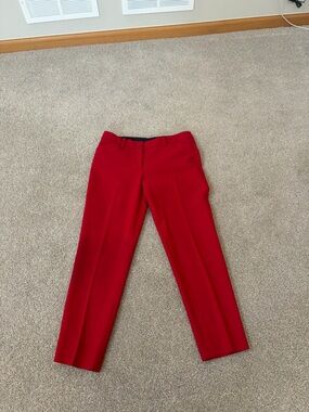 Talbots Bright Red Women's Dress Pants